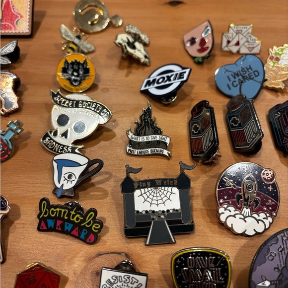 Assorted Enamel Pin Collection - Picture 3 of 4